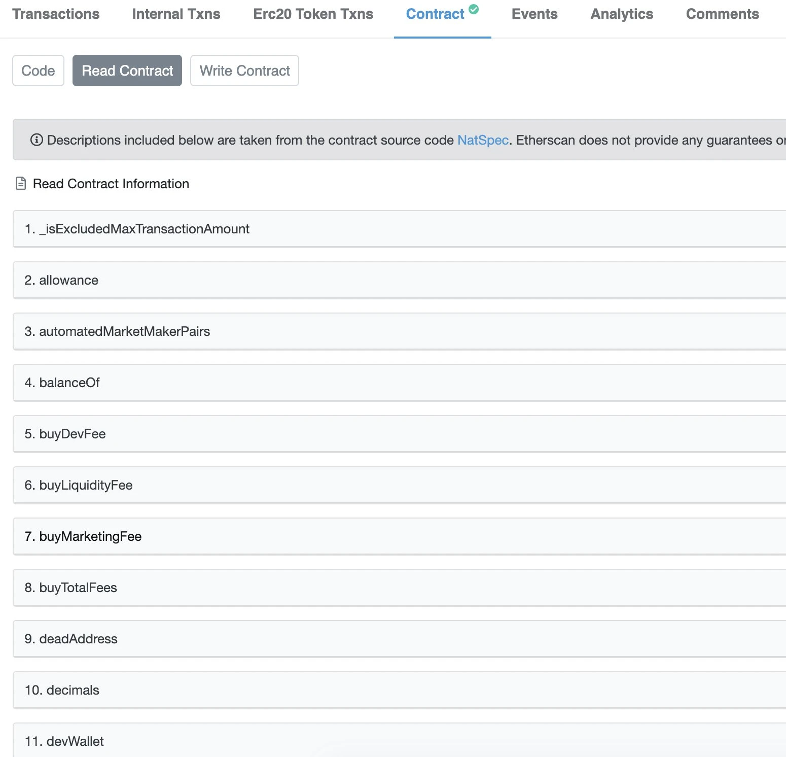 etherscan contract