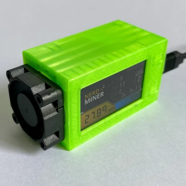 Nerd Miner V2 Neon Green
